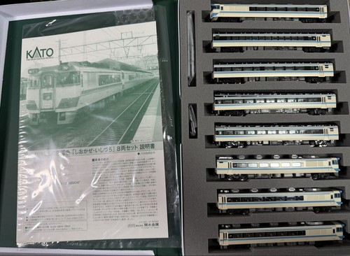 Juego de 8 coches KATO 10-2016 Kiha serie 181 JR Shikoku Shiokaze Shizuchi 792538 | Condition: Used