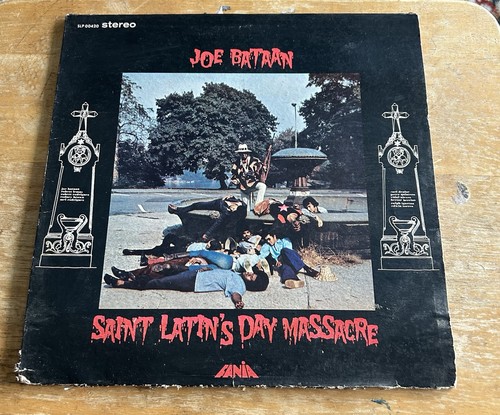 Joe Bataan Saint Latin's Day Massacre Fania SLP-00420 Latin LP VINYL Record READ