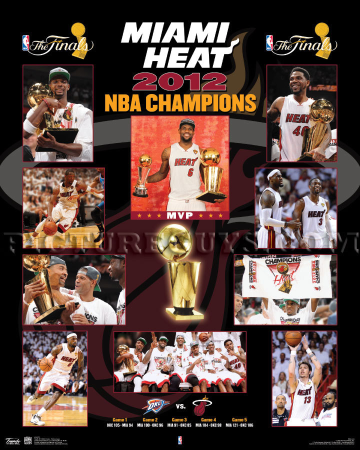 マイアミ・ヒート 2012 NBAチャンピオン記念額縁 マイアミ・ヒート 2012 NBAチャンピオン記念額縁 - メルカリ