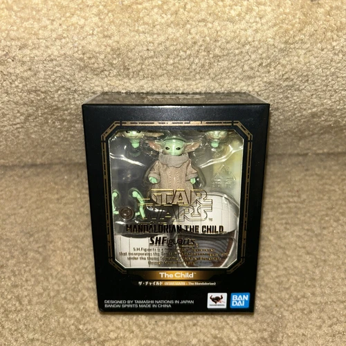 Figura de acción Bandai S.h.figuarts The Child Star Wars The Mandalorian 1,3 pulgadas
