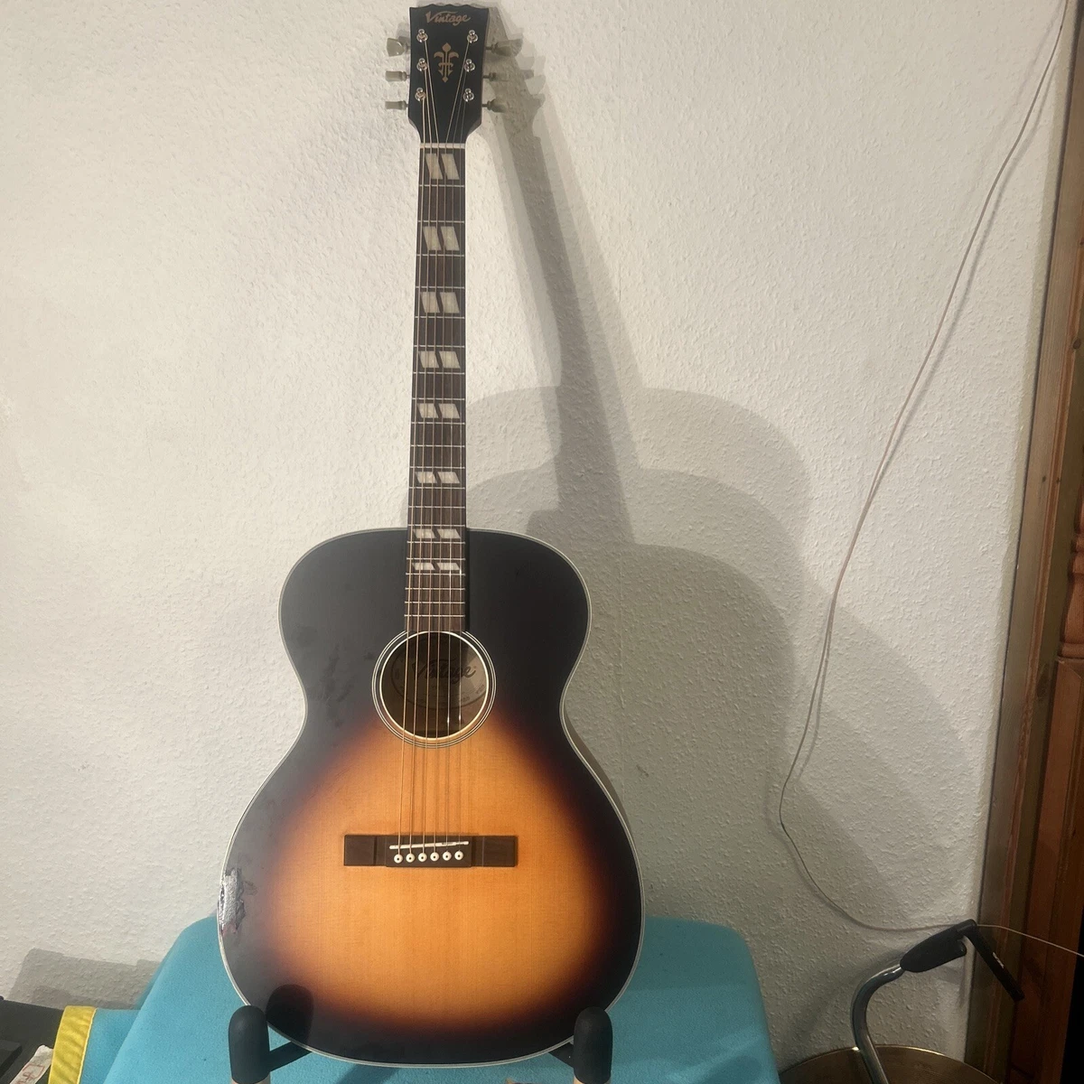 Vintage Acoustic Guitar V160 VSB DAM GITARE eBay