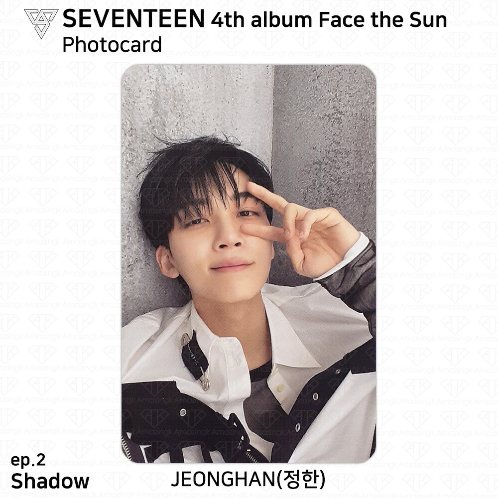 SEVENTEEN 4th Album Face the Sun Official Photocard ep.2 SEVENTEEN 4th Album Face the Sun Official Photocard ep.2