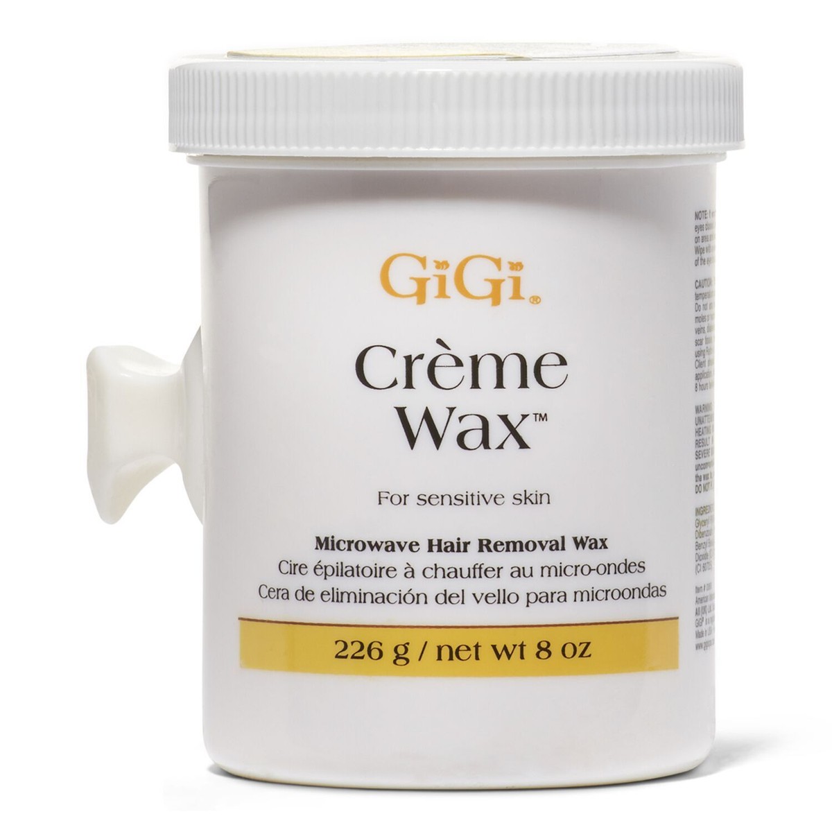 GIGI Creme Wax Microwave (8oz/226g) GIGI Creme Wax Microwave (8oz/226g)