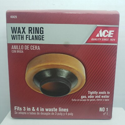 ACE Wax Ring  with Flange  #40429