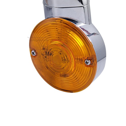 LED Driving Passing Turn Signals Lights Bar For Harley Dyna Motorcycle - Picture 8 of 12