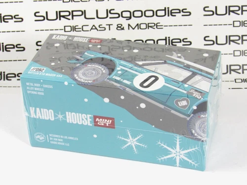 2023 Mini-GT Kaido House DATSUN 510 Wagon GT Surf Safari RS Winter Spec SEALED