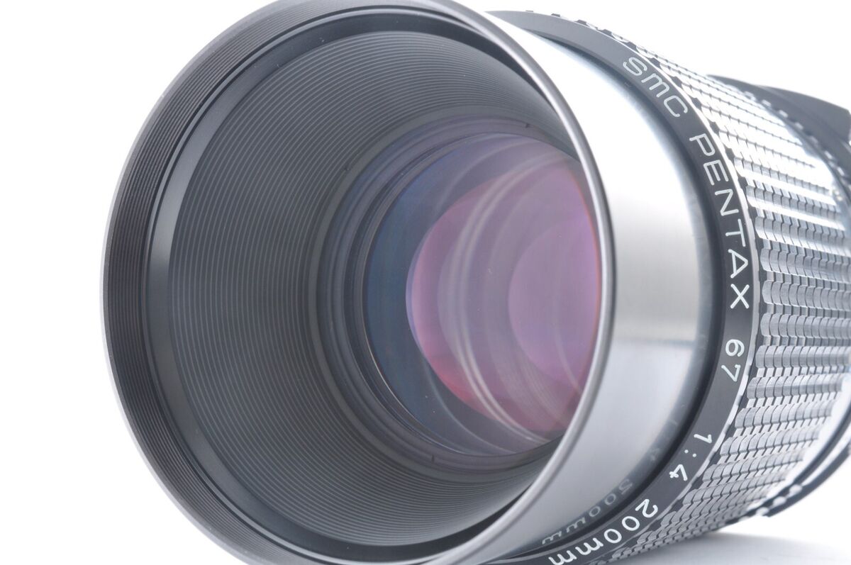 Late Model PENTAX SMC 67 200mm f/4 MF Lens for 6x7 67II from Late Model PENTAX SMC 67 200mm f/4 MF Lens for 6x7 67II from
