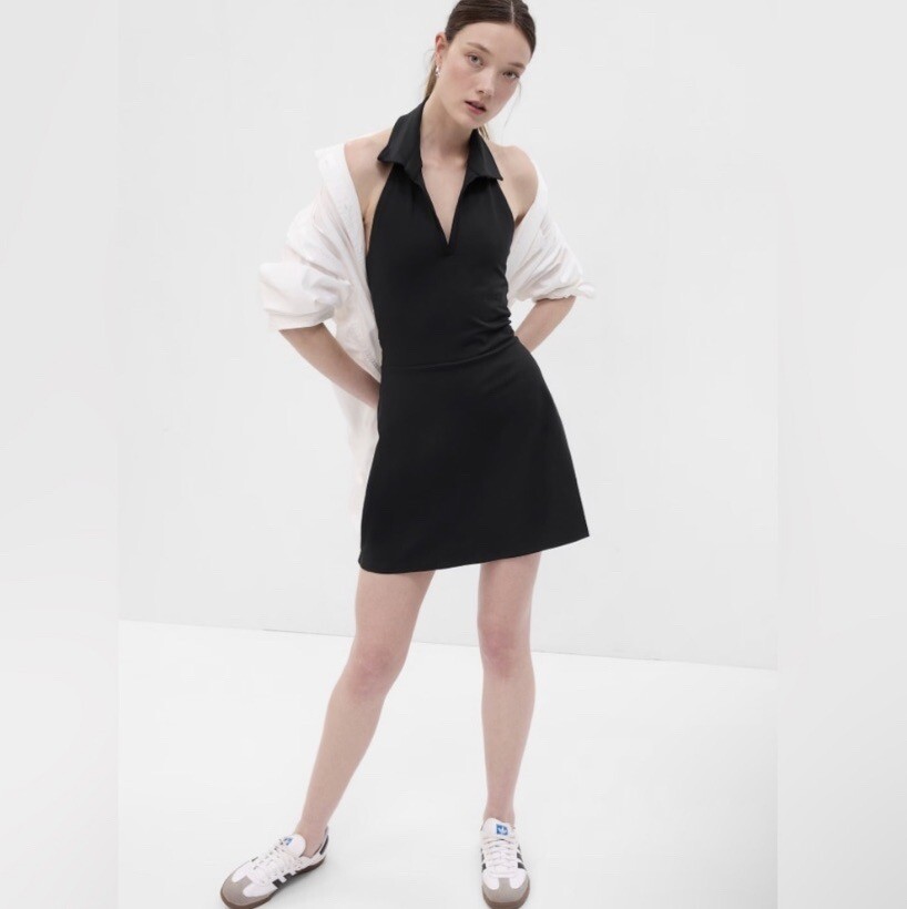 gap halter neck dress NWT GapFit Power Polo - Black YGroup_nami