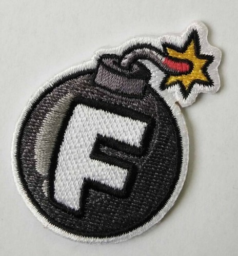 BuckUp Tactical Patch Hook F BOMB DIECUT Full Color 2" Sized - Afbeelding 1 van 1