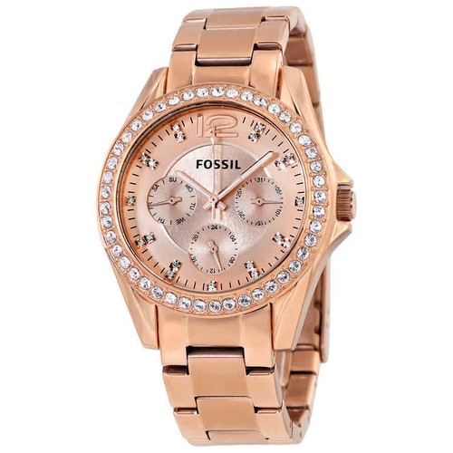 Rose Gold-plated Ladies Watch ES2811 