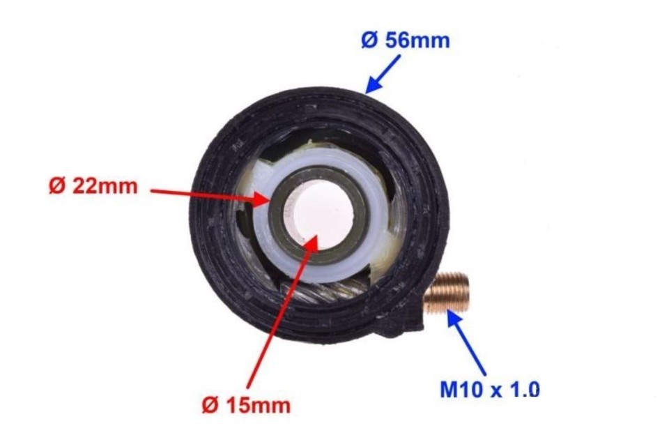 Tachimetro 15mm Per Piaggio Fly Skipper NRG Power Beverly