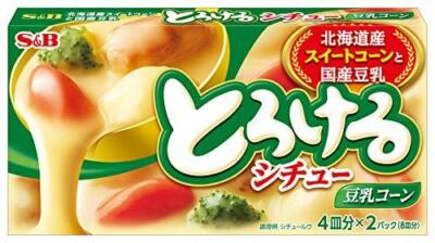 Japanese Popular Food S & B Melting Stew Sojamilch Tailored Corn 160g x 10 / ...