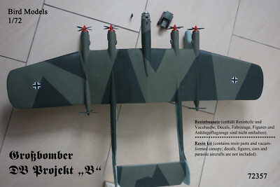 Daimler Benz Projekt ''B''      1/72 Bird Models Resinbausatz / resin kit