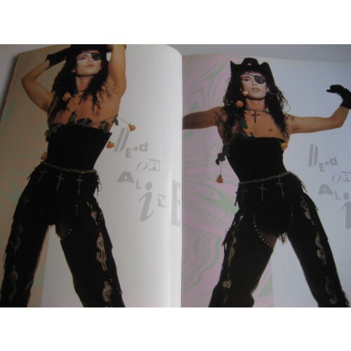 Dead or Alive 1990 Japan Tour Program Pete Burns Fan the