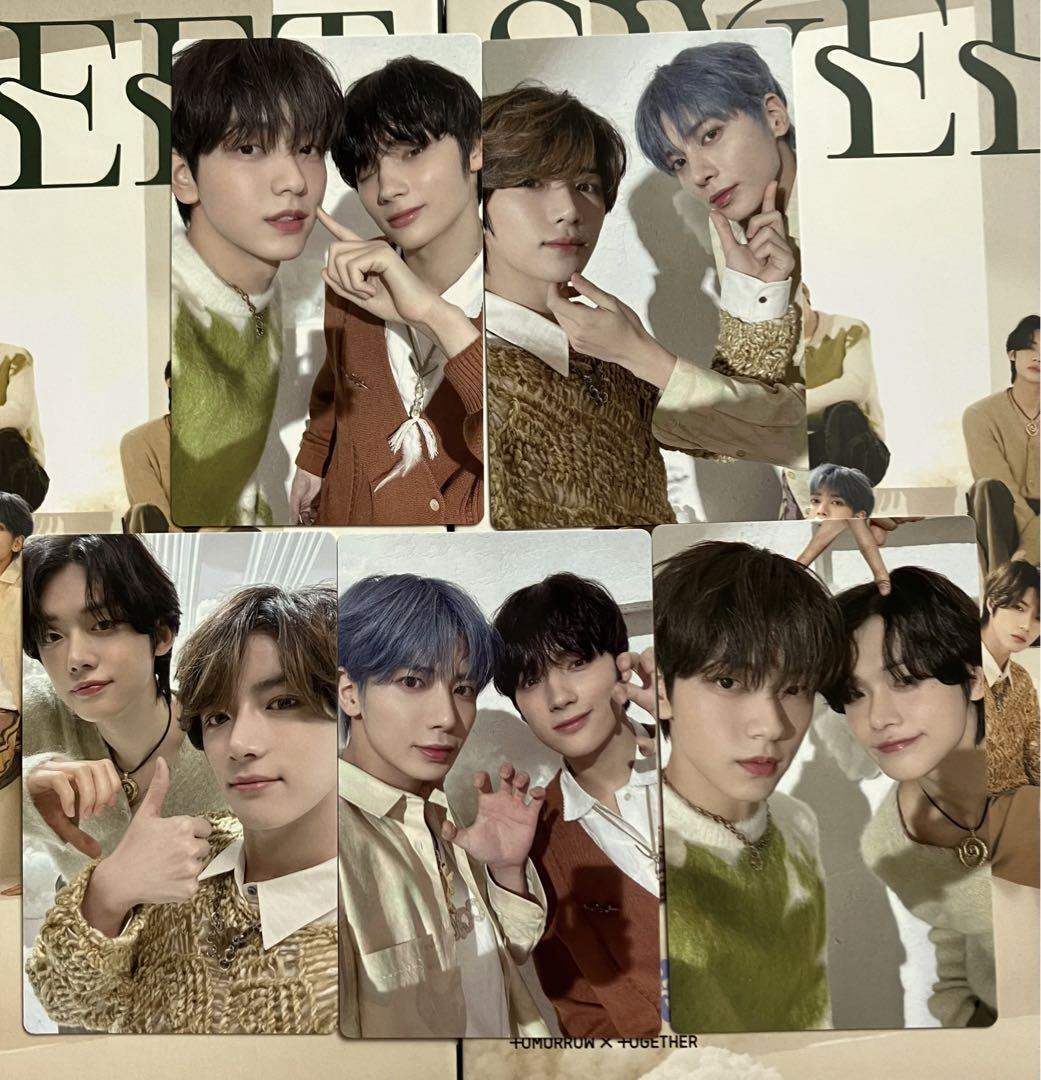 TXT SWEET Limited edition UNIT A ver. Official Photo card TXT SWEET Limited edition UNIT A ver. Official Photo card