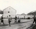 US Soldiers Executing SS Officers Dachau Concentration Camp 8x10 WWII Photo 601a