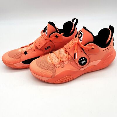 Li-Ning All City 8 Mens 18 Pink Salmon Basketball Shoes Cloud Foam Rare Sneakers