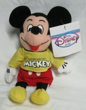 The Disney Store The Spirit of Mickey Mouse Mini Bean Bag-Beanie