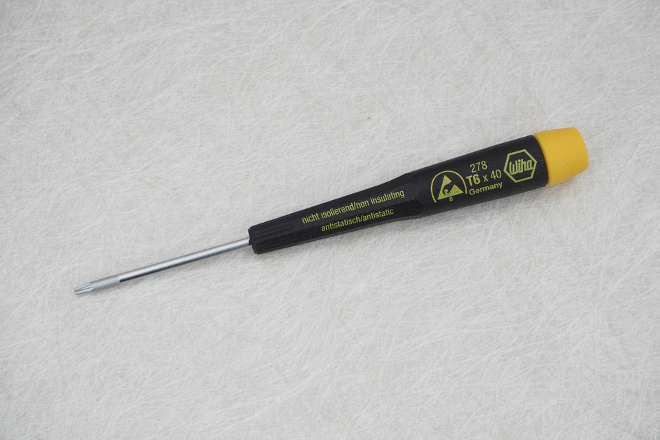 Wiha ESD T6 x 40 TORX® - Präzisions - Schraubendreher antistatisch 278