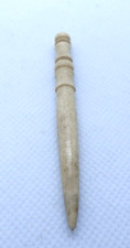Beautiful antique Napoleonic bovine domestic cow bone sewing bobbin