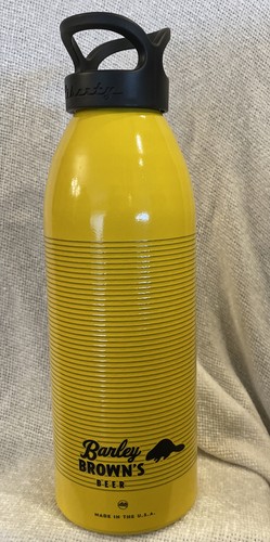 Botella de agua de metal Liberty Bottleworks cerveza cebada browns 30 oz. Hecho en USA - Imagen 2 de 5