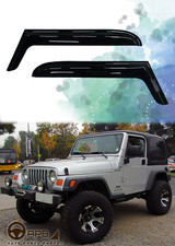 For Jeep Wrangler Tj 1997-2006 Window Visors Guard Vent Deflector Weather Shield