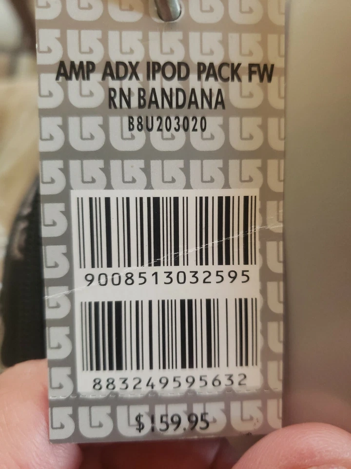 Nuevo $159 NUEVO BURTON AMP AUDEX IPOD MOCHILA BANDANA 15" PORTÁTIL radio rf Foto 3 de 4