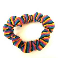 Muñeca American Girl Pleasant Company RARA Rayas Scrunchie 1996 Primer Día Conjunto