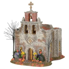 Department 56 DAY OF THE DEAD CHURCH Light-Up Halloween 10.75" Village 6005478