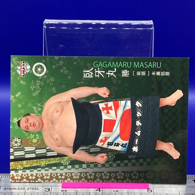 Gagamaru Masaru Sumo Wrestler Trading Card BBM 2016 Rikishi TCG