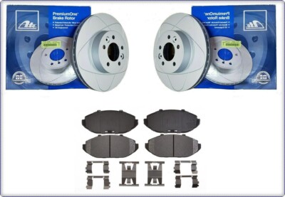 BREMSSCHEIBEN BESCHICHTET VORNE + BREMSKLÖTZE FÜR LINCOLN TOWN CAR 1998 - 2002