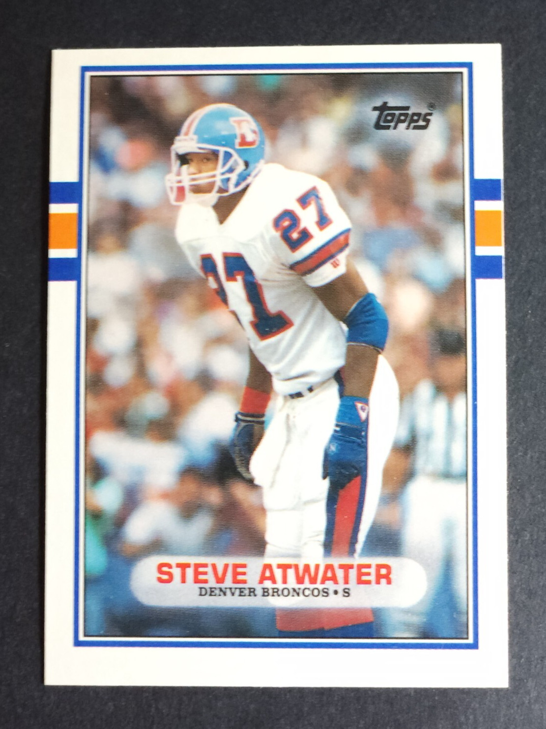 1989 TOPPS TRADED FOOTBALL #52T STEVE ATWATER ROOKIE DENVER BRONCOS *NRMT/MINT*