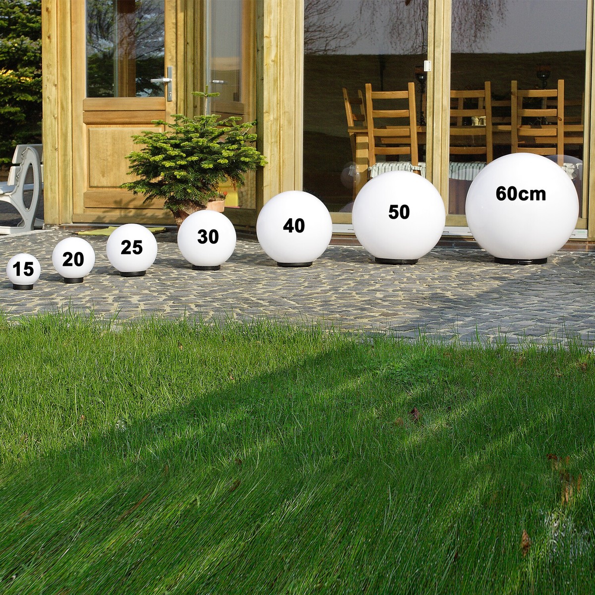 mischen Experte Vereinfachen kugelleuchten garten 3er set strom