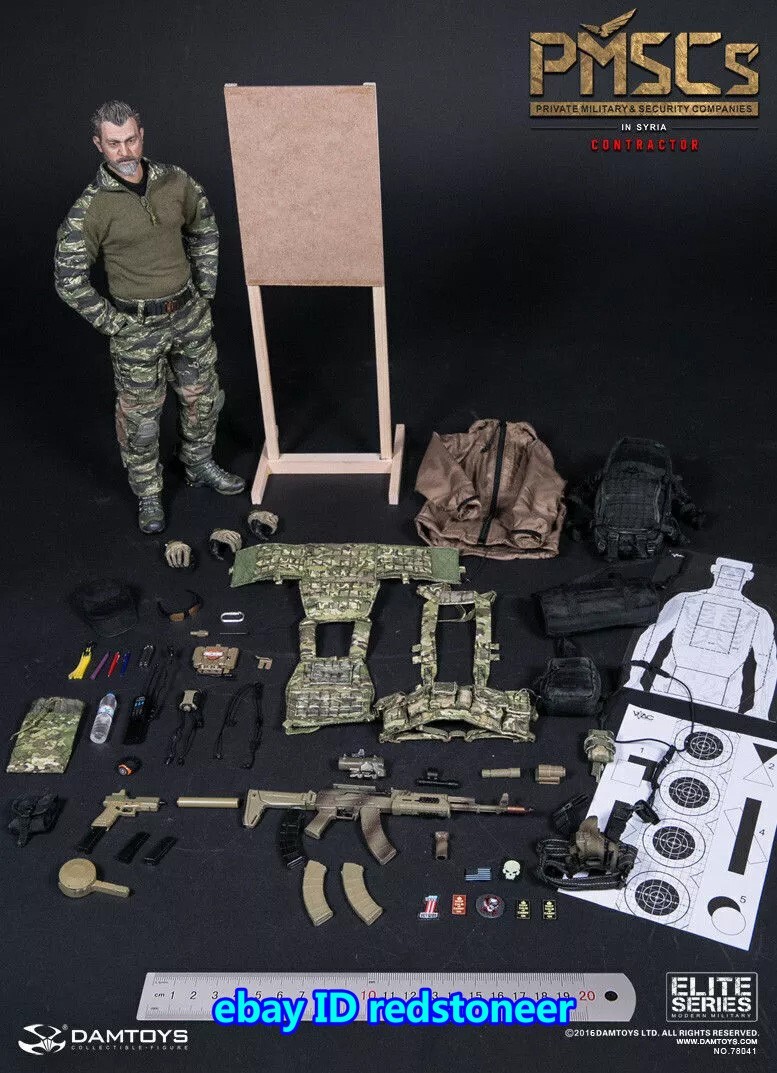 DAMTOYS Pmscs Security Companies Contractor In Syria 1/6 Soldier