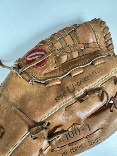 RAWLINGS C100-1 Century Series Fastback Baseball Tanned Glove Basket Web RHT 12" - Picture 3 of 8