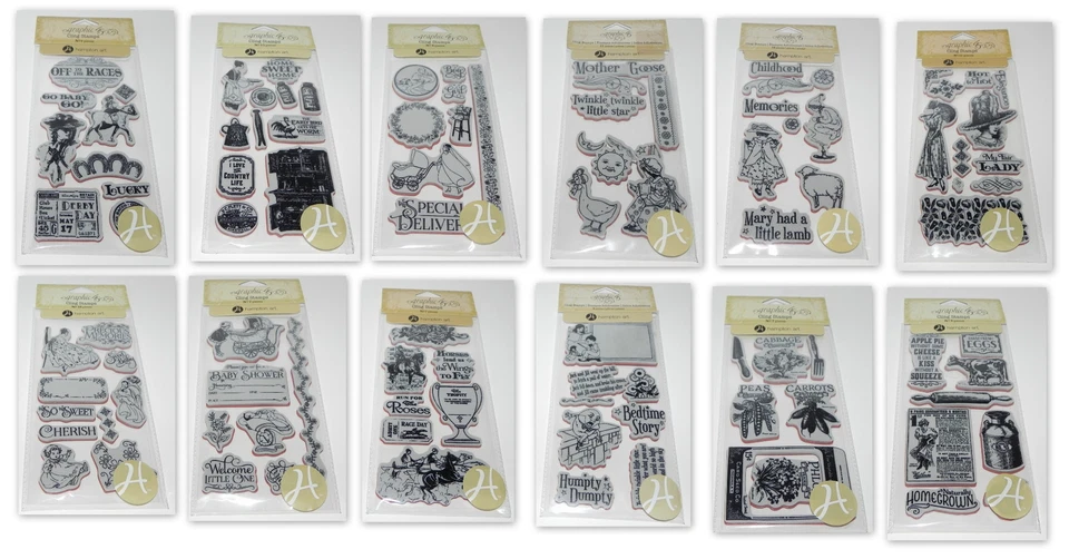 CONJUNTOS GRÁFICOS 45 SELOS DE BORRACHA ADERENTES MÁSCARA DE NATAL CHÁ PARISIENSE FEIRA MUNDIAL - Imagem 4 de 4