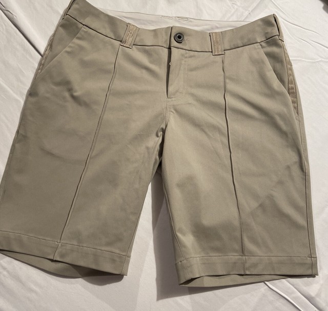 EUC Lululemon Club Bermuda Shorts Tan Beige Golf Active Size 8 | eBay