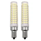 2pcs E12 Standard Base LED bulb 10W 136 Led Ceiling Fan Light Equivalent 100W H