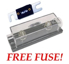 XScorpion In-line ANL Fuseholder Fuse Holder 0 2 4 8 Gauge Car Amplifier Install