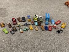 Disney Pixar Cars - Mattel Diecast Metal and Plastic Large Lot Of 29 Toys