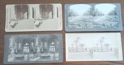 4 x MONACO Foto Stereoviews (2 Monte Carlo)