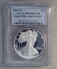 2006-W Proof American Silver Eagle PCGS PR69DCAM (837)