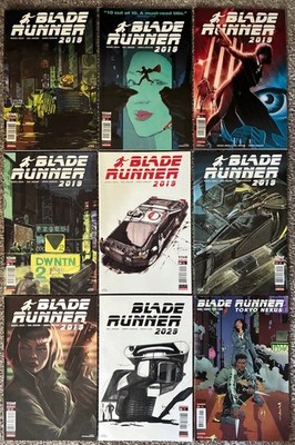 Blade Runner Comic Books Lot by Titan Comics 2019 #1 #2 #3 #8 #9 #11 #12 2029 #3