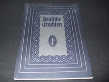 Erich Retzlaff - Deutsche Trachten - Die blauen Bücher von 1. Auflage von 1936