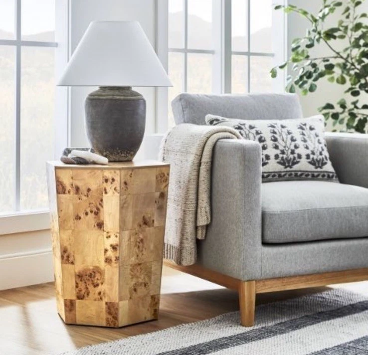 Ogden Burled Wood Accent Table - Threshold designed with Studio McGee - Image 3 of 3