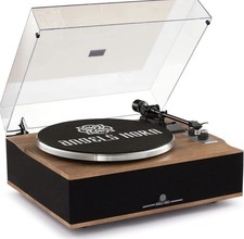 Angels Horn H019 Bluetooth Turntable, High-Fidelity Vinyl Record Player with Bui