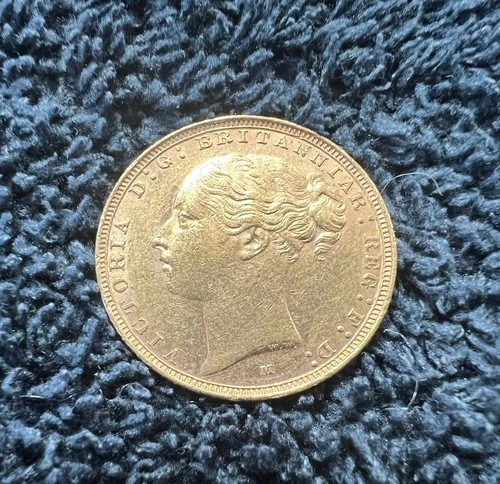 1886 Victoria Gold Sovereign — photo from the most recent tracked eBay sale