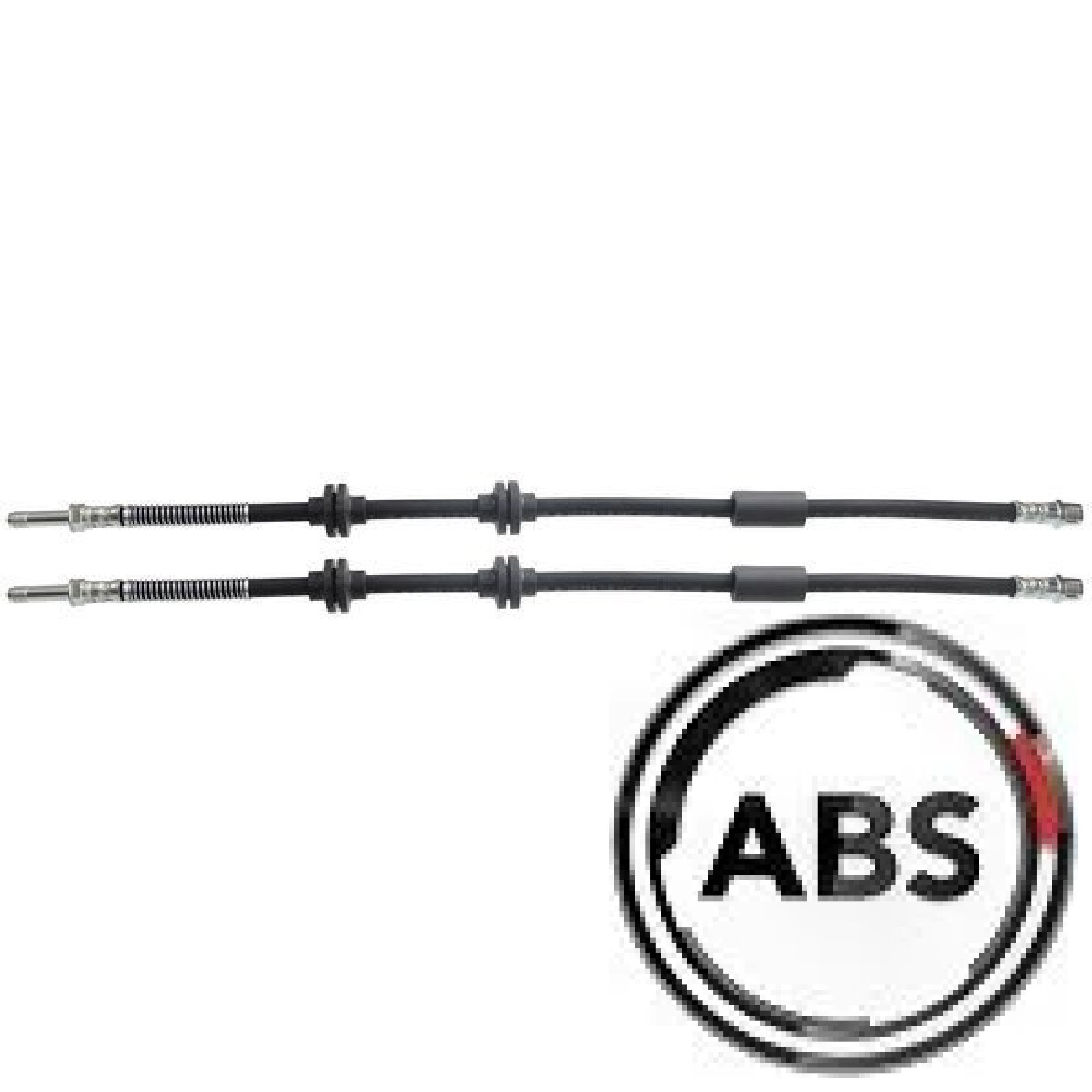 Bremsschlauch 610 mm INN M10x1.0 OUT M10x1.0 A.B.S. für u.a. VW TRANSPORTER - Bild 3