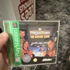 Acclaim WWF WrestleMania: The Arcade Game Multiplayer Wrestling PS1 NTSC