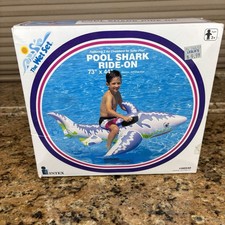 VTG 1992 Intex Wet Set Inflatable Pool Shark ...